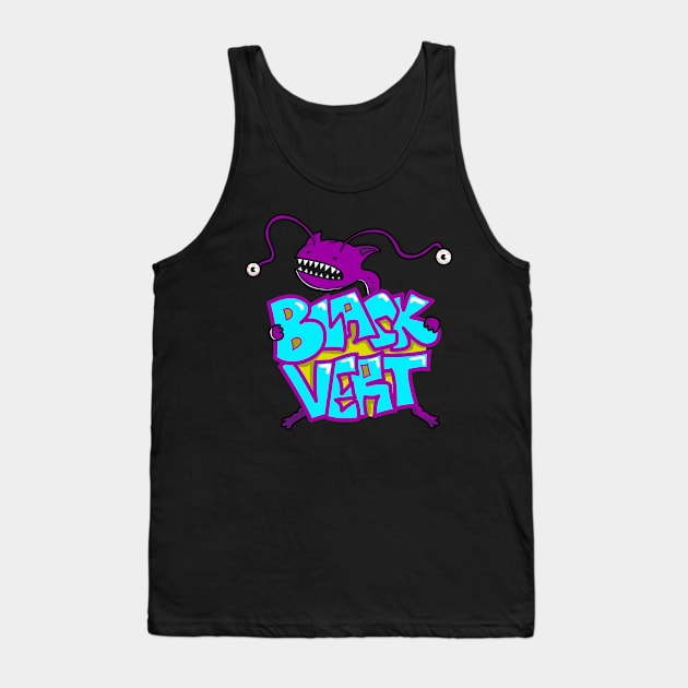 The Long Eye Monster Tank Top by BLACKVERT